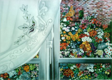 Jardin anglais - English garden (1992) by Arlette Steenmans
