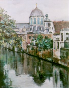 Mechelen - Hanswijkkerk (1978) by Arlette Steenmans