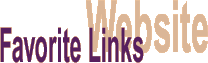 My favorite links