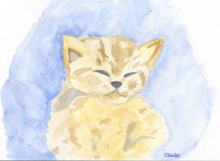 Cucciolo, Watercolors, 2000