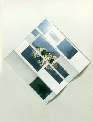 "Fil rouge - Red line" (1996)&nbsp; by Arlette Steenmans