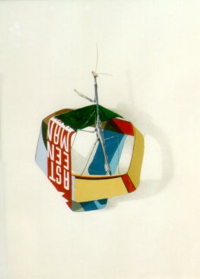 "La sauterelle - Grasshopper" (1995)&nbsp; by Arlette Steenmans