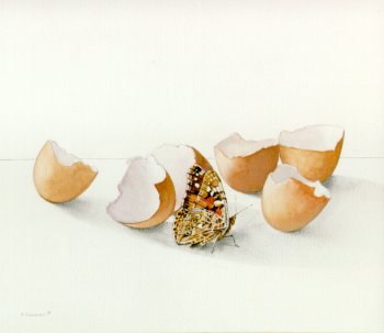 "Les Oeufs - The Eggs" (1999)&nbsp; by Arlette Steenmans