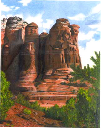 Morning in Sedona by Kathy Pitman